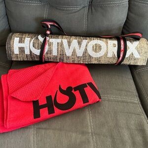 Hotworx Mat with strap and Towel